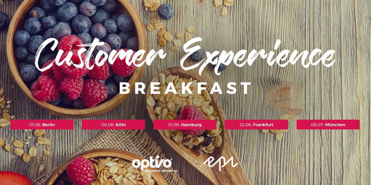 Peerius's tweet image. Customer Experience Business Breakfast with @optivo &amp;amp; @episerver in Berlin, Cologne, Hamburg, Munich, Frankfurt &amp;gt;&amp;gt; ramspott.co/2GVSf