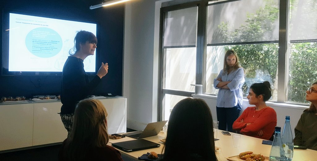 Charliban's tweet photo. #Cardiotraining @nolaho explaining their 360° consumer experience process with entrepreneur flair to @CBaParis teams #Nolaho #Cbadesign https://t.co/L3zOXnTaSG