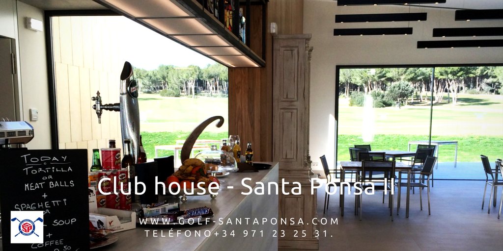 golfsantaponsa's tweet photo. At #SantaPonsaII you'll find our #clubhouse ready for you to make a break. #golfsantaponsa #golfmallorca #mallorca #golflife https://t.co/fW4BsxWqD5