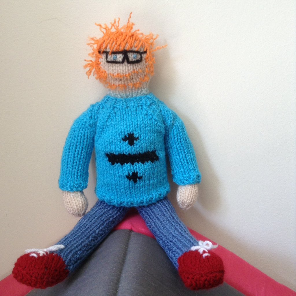SocialKnitworkS's tweet photo. Come and see 'Ed on the shed' in the @SocialKnitworkS tent @FolkEast this year #folkeast17 #wheresmyguitar #100daystogo https://t.co/C5TNZ83xrQ
