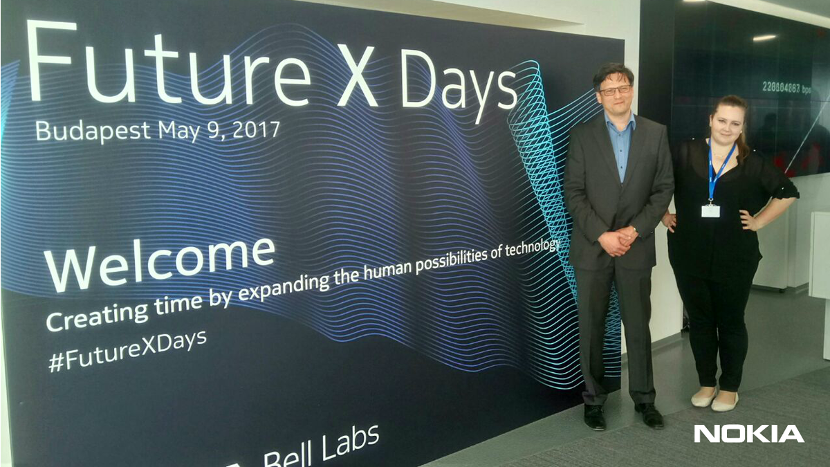 nokia's tweet photo. Live now! Join us for a video tour of #FutureXDays in Budapest, Hungary with our very own @viktpal : https://t.co/BGk6amM1DU https://t.co/4AhKYo6TBz