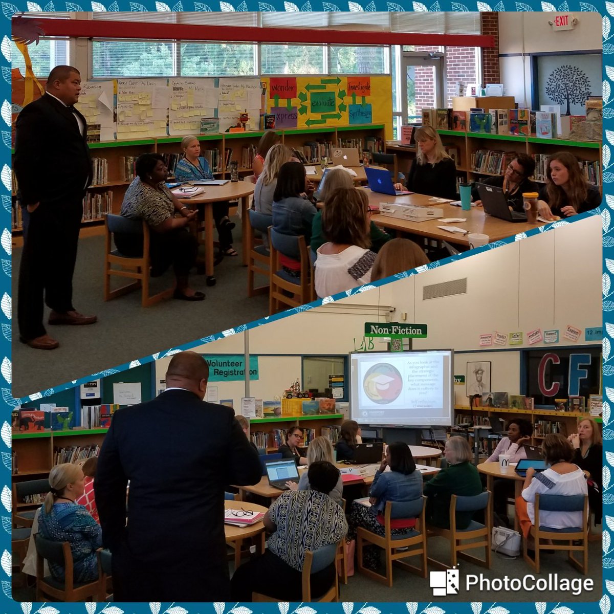 MargaretMariel2's tweet photo. Eatly morning leadership meeting @ConnMagnet @ConnPrincipal #oneconn #wakeproud @wcpssmagnets https://t.co/HYh4h0Poni