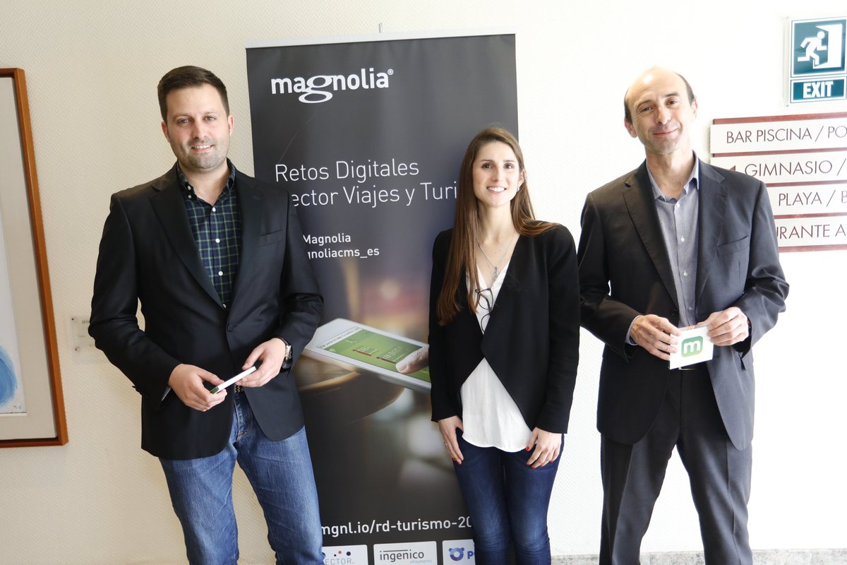 magnoliacms_es's tweet photo. Gracias @jorge_pages e @ilastraq por vuestra participación en #RDMagnolia 😊 https://t.co/zQhP7InKn1