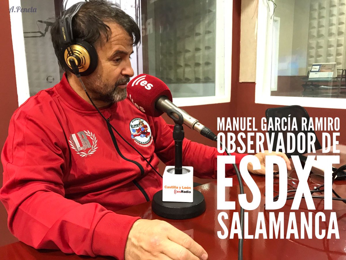 Presentación de nuestro Observador n #Salamanca con <a href="/antoinepenela/">A.Penela</a> <a href="/Sonia_Luengo/">🎙🎧Sonia_Luengo</a> 
Grande Manuel! 
Atentos a + info en sintonía de <a href="/EsradioS/">EsRadio Salamanca</a>