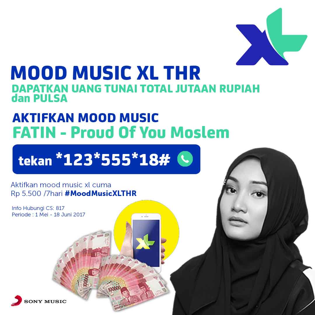 artaerick982's tweet photo. Khss pngguna XL mnangkn hadia uang tunai &amp; plsa dngn aktfkan Mood Msic @FatinSL #MoodMusicXLTHR 

Tekan *123*555*18# https://t.co/4KTZWMRGFX