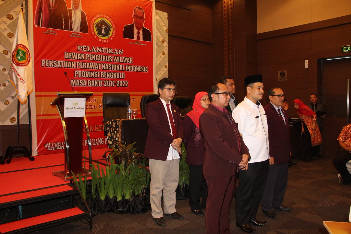 ppni_prov's tweet photo. Bpk Kepala @dinkes_bengkulu @antoniherwan mewakili bpk @ridwanmukti1963 Pembukaan acara pelantikan DPW PPNI Bengkulu https://t.co/8VDSrbqAPX