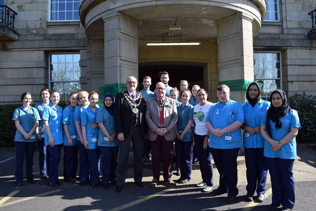 Bury_College's tweet photo. Bury College Cadets supported #MentalHealthAwarenessWeek2017 during an event today at #Bury Town Hall. https://t.co/A0zh9FSC9j