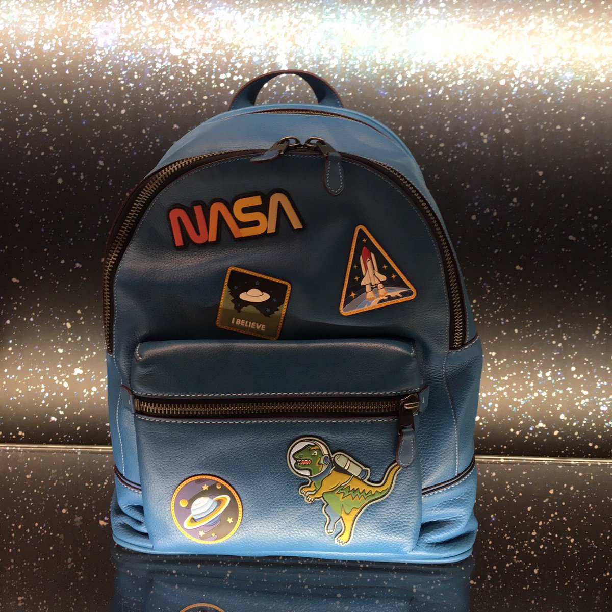 超美品】 COACH × NASA コラボ / 宇宙 スペース リュック
