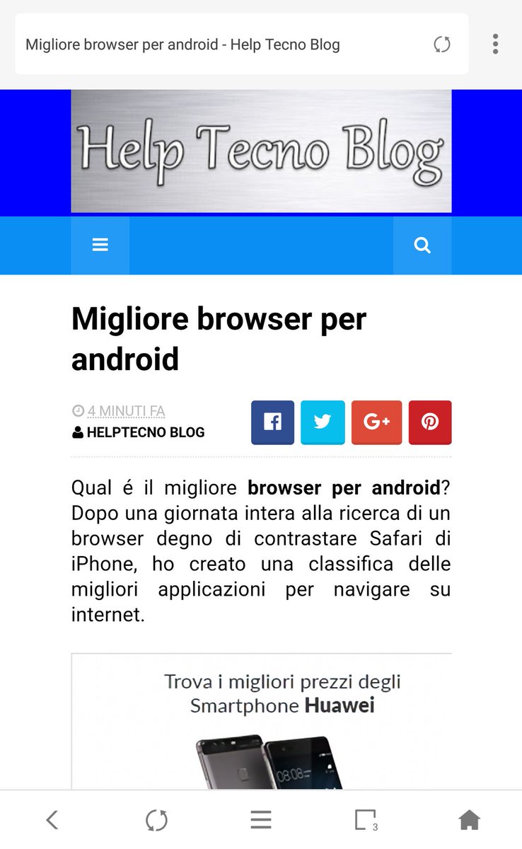 Miglior browser Android