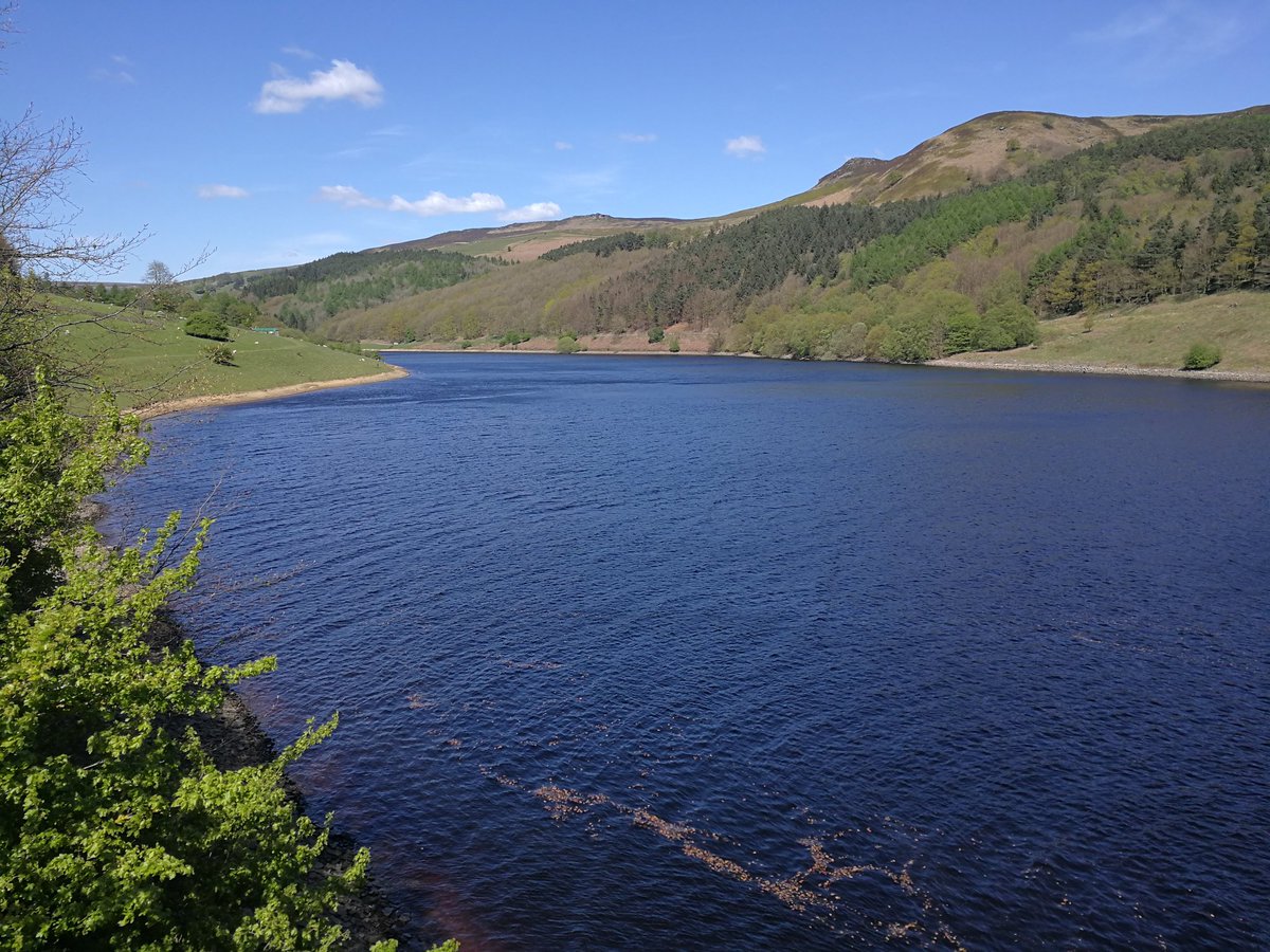 The beautiful Ladybower reservoir, Derbyshire, England.......