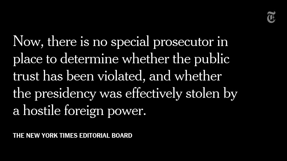 The country has reached an even more perilous moment than what it saw during Watergate, writes the Editorial Board nyti.ms/2q1kLQ7