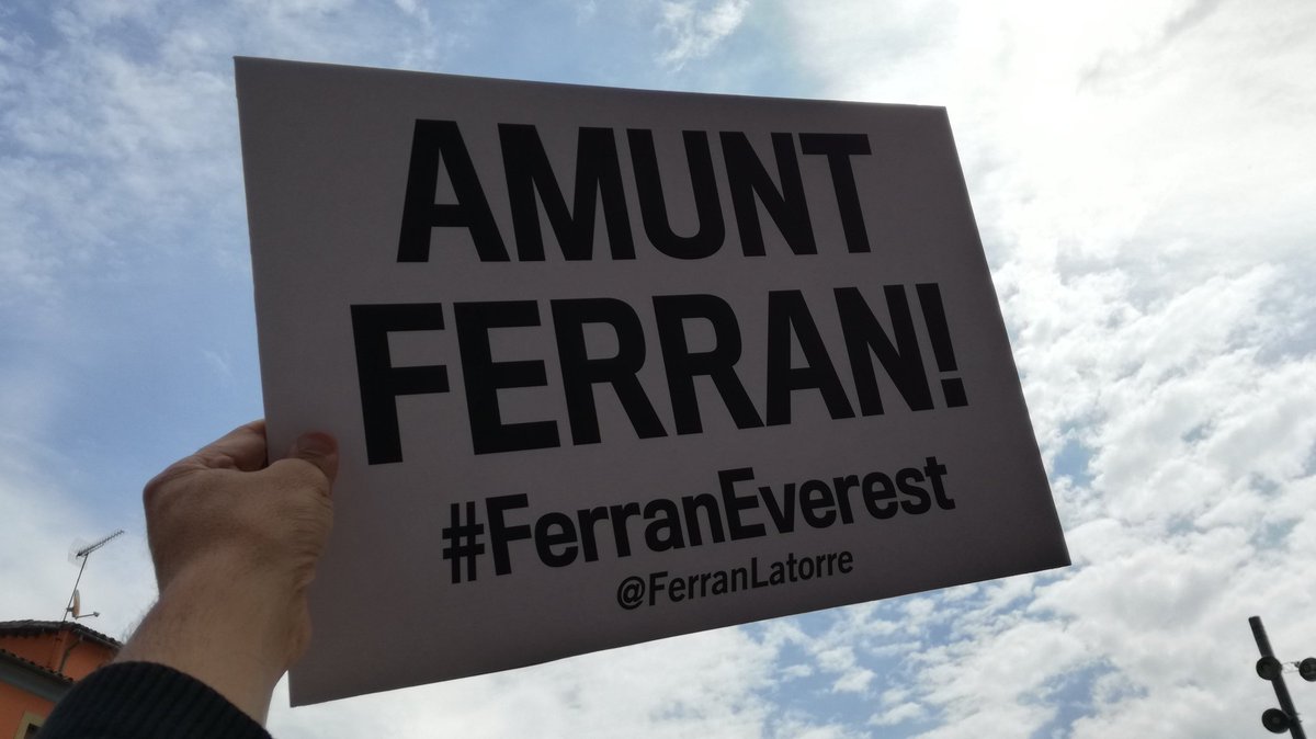 guillemsol's tweet photo. AMUNT @ferranlatorre !!!
#Latorre14x8000 https://t.co/PmA3Cd6CtZ