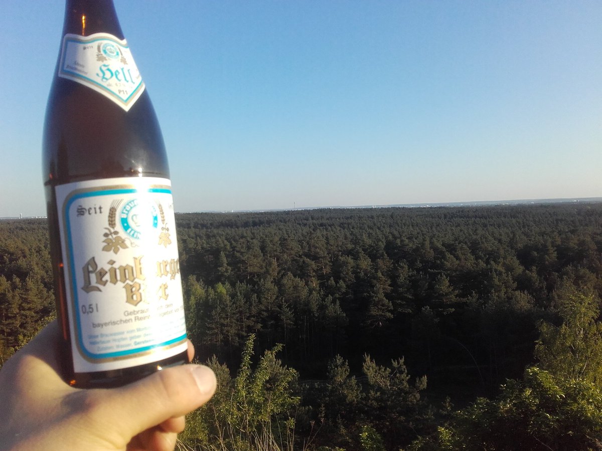 Sonnenuntergangsseidla Natur und Bier ist einfach eine wunderbare Kombination #Prost #Bier  n