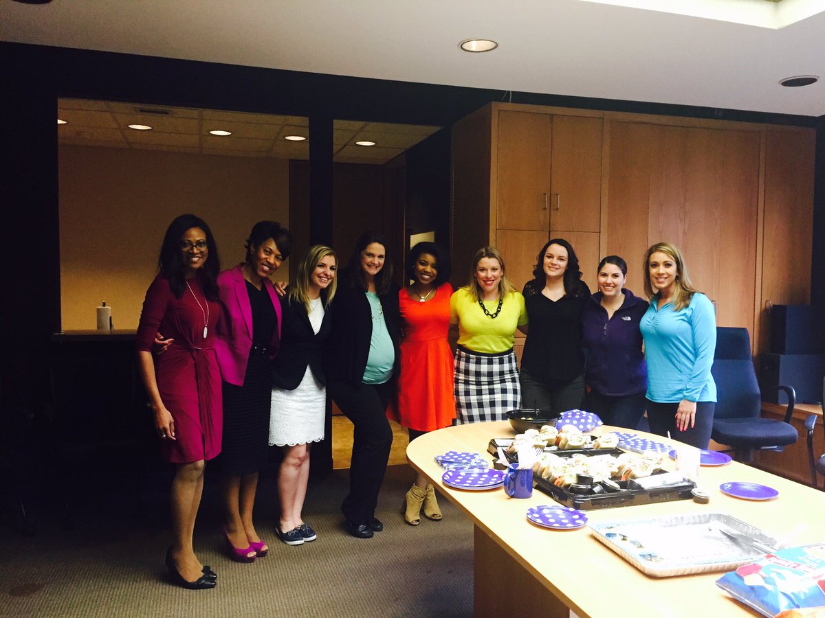WHEC_JLewke's tweet photo. My amazing @news10nbc co-workers just threw me a surprise baby shower! Feeling so blessed, thank you so much!!! https://t.co/Od22WnNcWy
