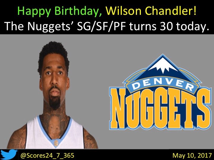  happy birthday Wilson Chandler! 