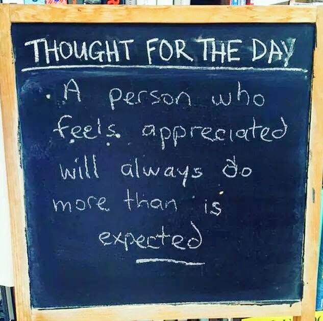 sheaheaver's tweet photo. The key ingredient in #EmployeeEngagement is making people Feel Valued. 
#WorkTrends https://t.co/fxd8IUPMx7