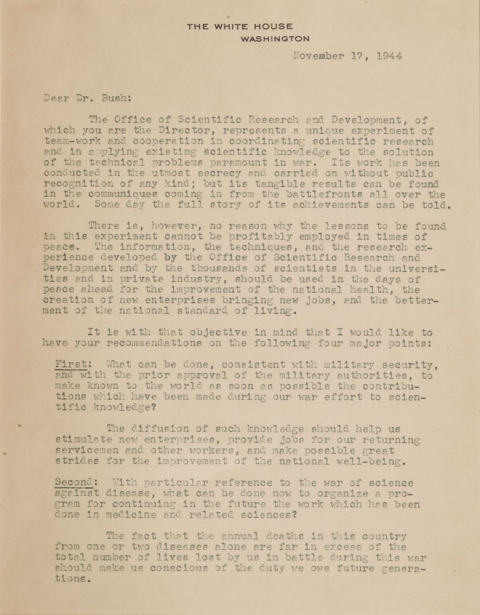 The birth of the NSF can be traced to the final years of World War II. bit.ly/2pjw1Zo #NSFbday #history [Credit: NSF Collection]