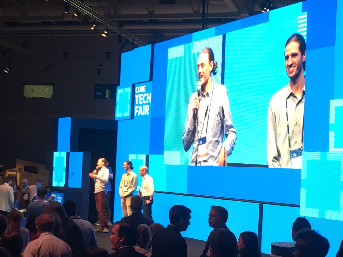 Our brothers #sirplus on stafe rocking @CUBEConnects