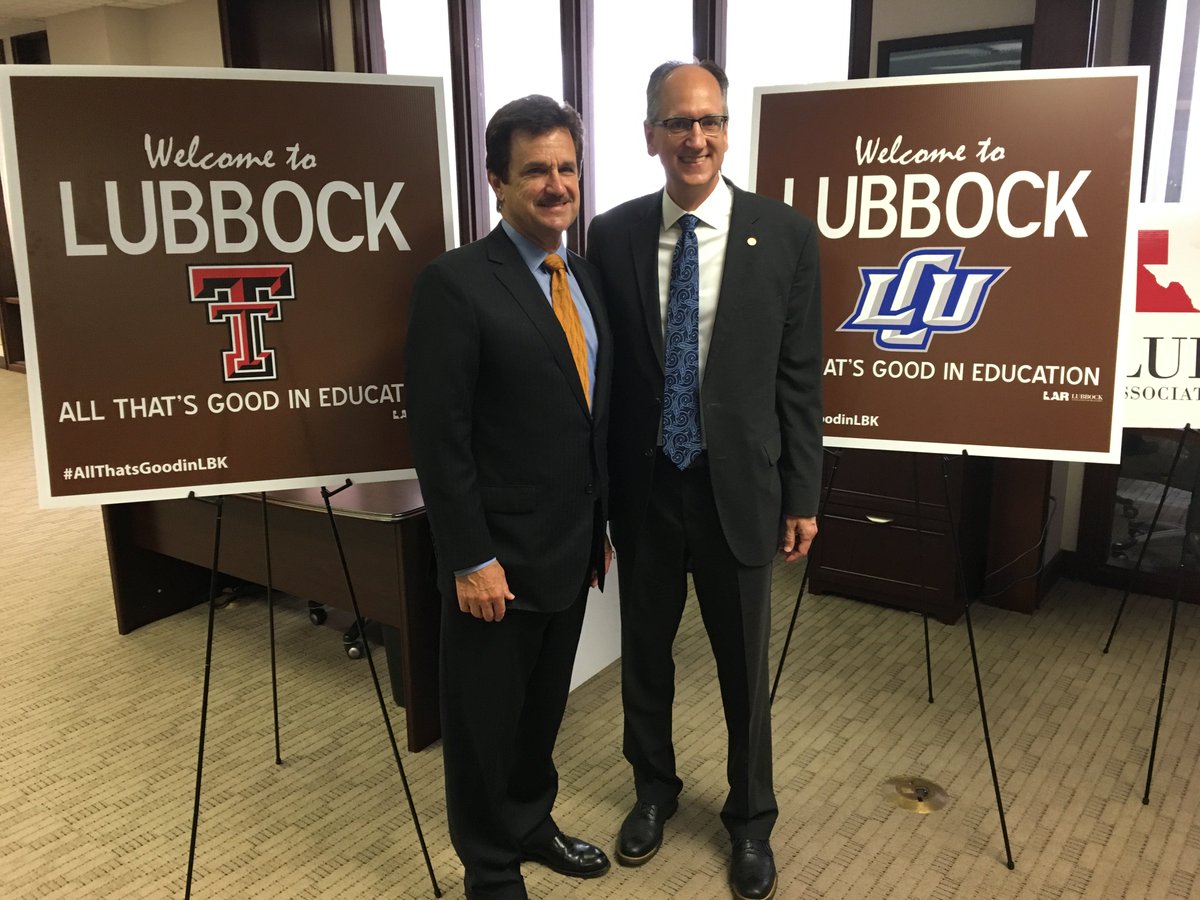 PresPerrin's tweet photo. 2/2 I was proud to be with @TexasTechPres Lawrence Schovanec at the unveiling! @TexasTech @ImagineLubbock #highereducation #myLCU https://t.co/oNjFZKoTPx
