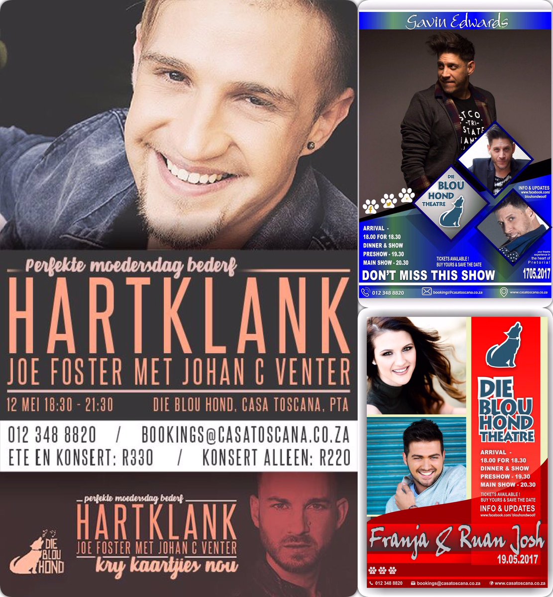 elizmabrink's tweet photo. #SpotlightOn πΆ#blouhond π 12/17/19_5 #Hartklank @JoeFosterMusiek @JohanCVenter @GavinEdwards_ @Franjadp @Ruan_Josh π« https://t.co/zpTYEm2l2S https://t.co/rtAbhcKfBH