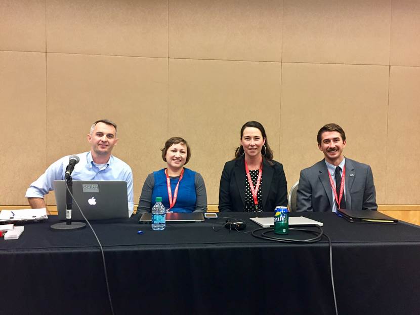 USCSeaGrant's tweet photo. Great climate resilience &amp; urban ocean discussions at #NAF2017 @SeaGrant #sealevelrise https://t.co/PrHYzGug3X