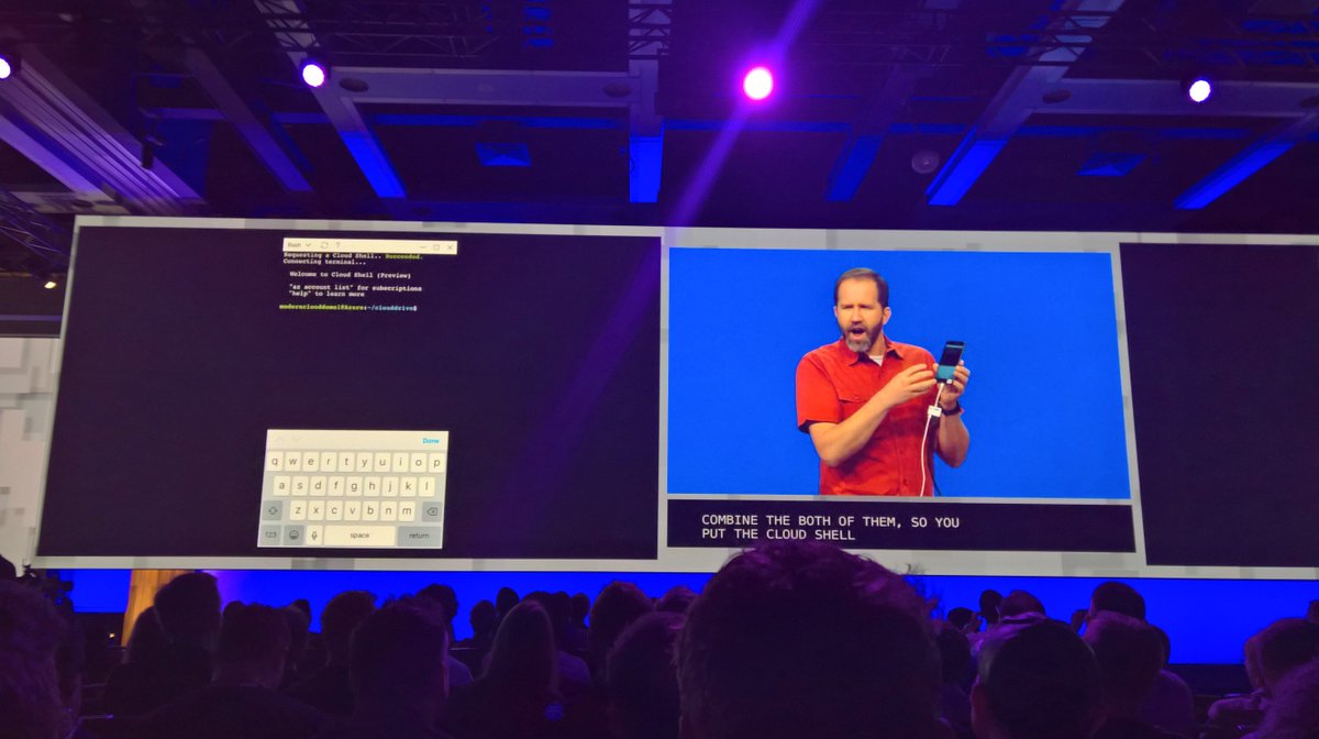 sachaqs's tweet photo. Interesting that every working demos of mobile services and apps are run on #iPhone π±π #iOS #MSBuild #FrenchAtBuild https://t.co/4b2LcbsD1N