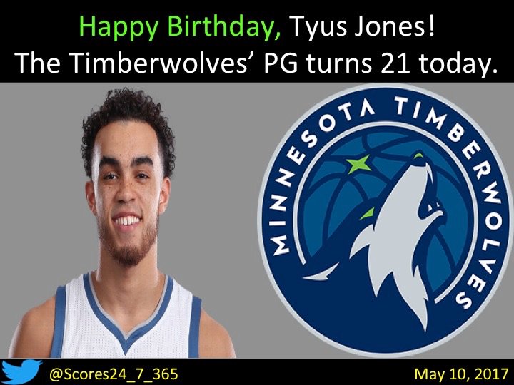  happy birthday Tyus Jones! 