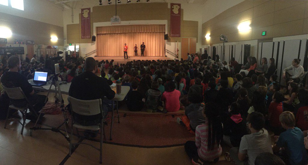 It's here!  <a href="/mcesdrama/">mcesdrama</a> performance of Lion King!  Thurs/Fri at 7!  #community #labsyear3 Gr8 dress rehearsal today!