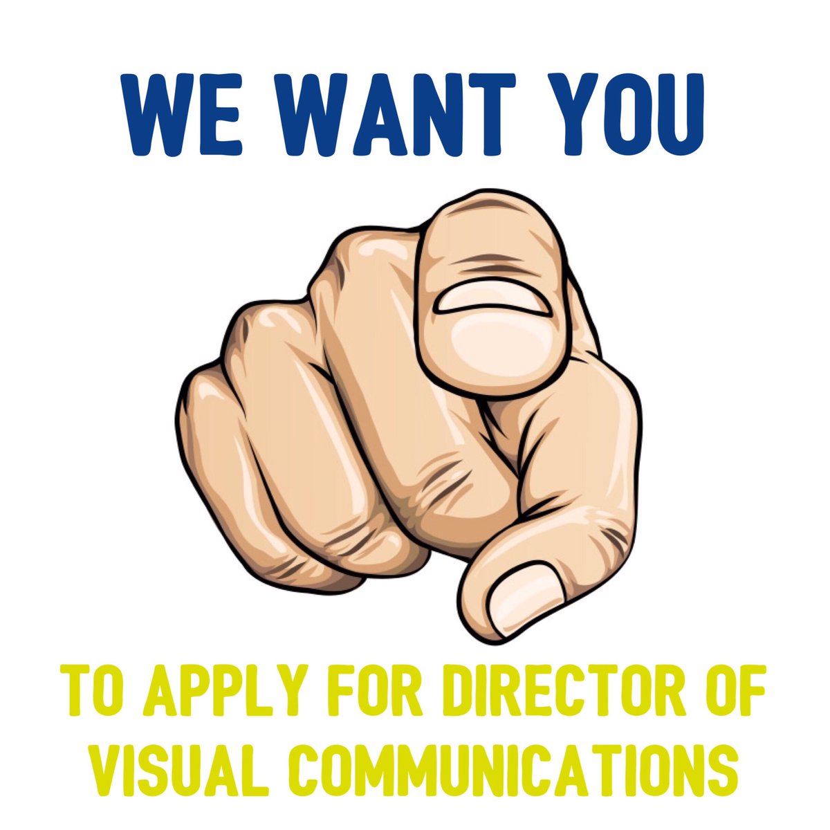 BronchoThon's tweet photo. We're looking for one more member to complete our team! Apply to be director of visual communications through BronchoThon's OrgSync Portal! https://t.co/sv62Lkaxjc