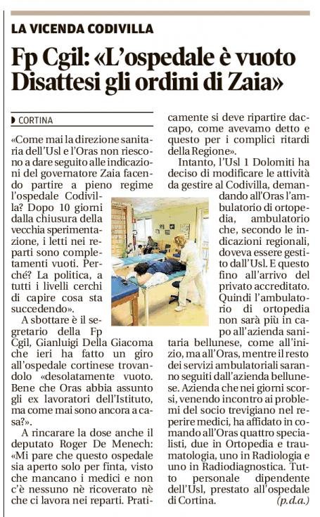 andrea_fiocco70's tweet photo. #Codivilla - Signor #Zaia, quale ospedale è aperto ??? https://t.co/rneXjUE6BV