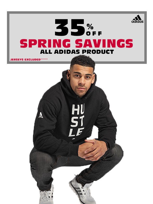 CFLShop's tweet photo. #SpringSavings #CFL 35% OFF all adidas product - excluding jerseys @ https://t.co/IaTs0r5nWk  @CFL - Shop Now! https://t.co/9BNR2FwCIE