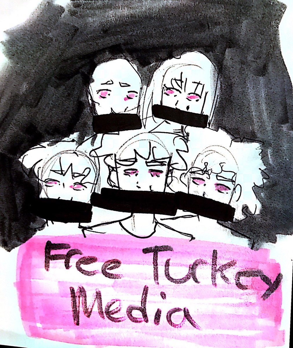 dsamnesty's tweet photo. #FreeTurkeyMedia let's help free the remaining detainees art credit to @abbysaysno https://t.co/wT99Bu3ZCK