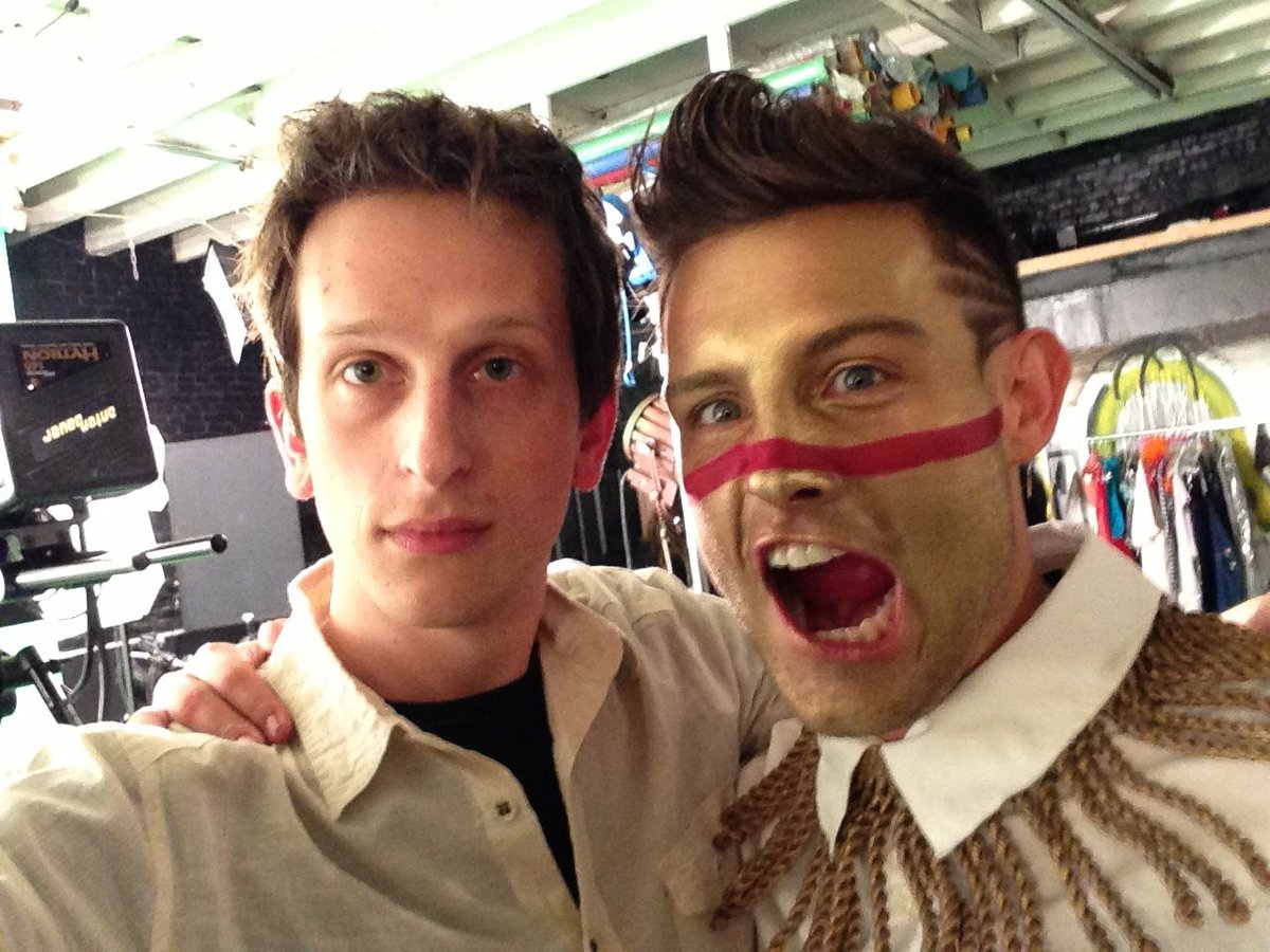 HunterGameMovie's tweet photo. Meet them 5/19! Hunter&Game star @_NicoTortorella (#YoungerTV) & cinematographer @danielschloss (#TruthSlashFiction) https://t.co/aglaAUpPPn
