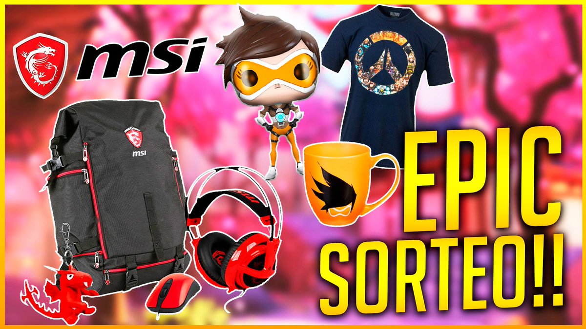 🔥🎉 ¡¡EPIC SORTEO!! 🎉🔥 
¡Junto con @MSI_IBERIA y <a href="/OverwatchES/">Overwatch</a> por el ANIVERSARIO!
¡RT, Follow a todos y tuit con hastag #OverwatchMSIyMakina