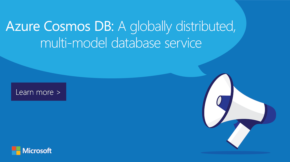 mySolutionsCL's tweet image. VisualStudio: RT OpenAtMicrosoft: #Azure #CosmosDB: The industry’s first globally-distributed, multi-model #databa…