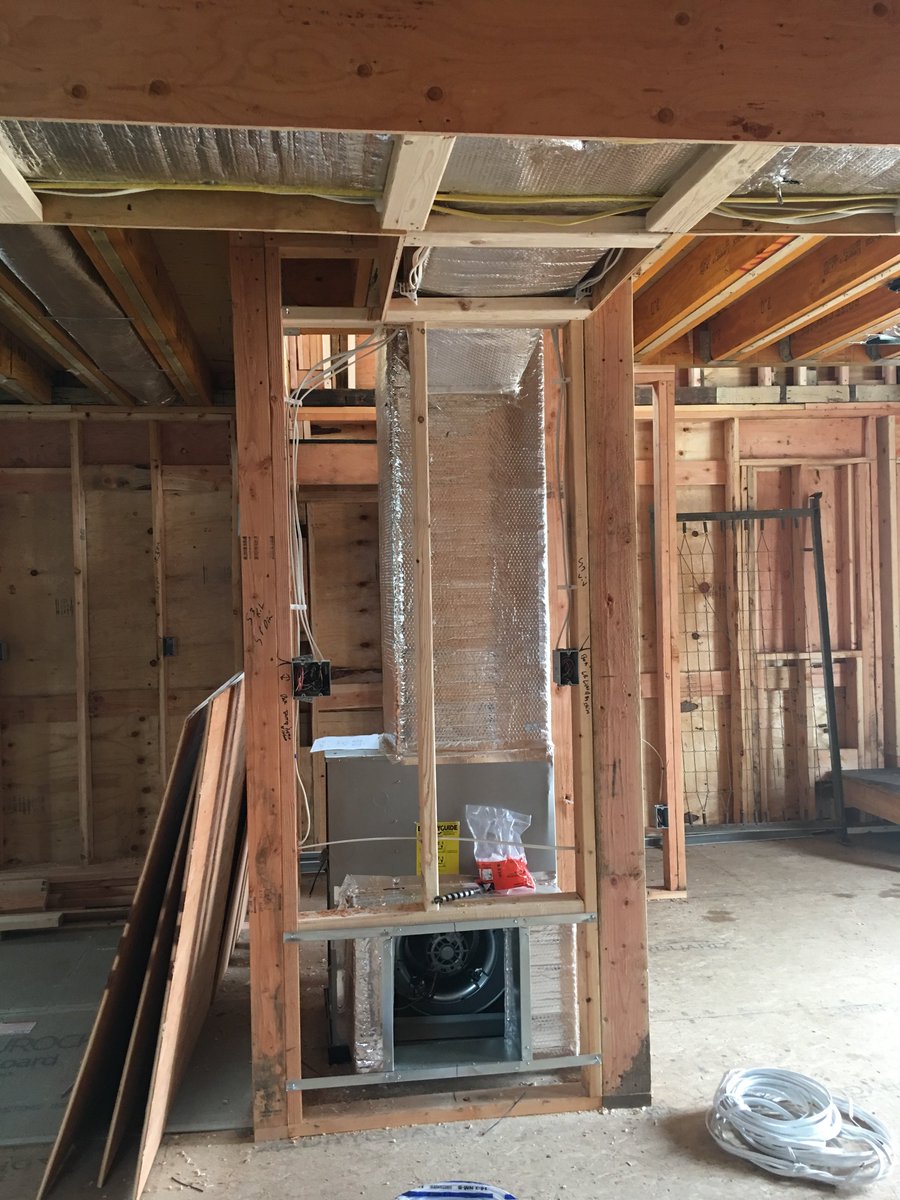 JTPConstruction's tweet photo. Rough in stage on our East Haven house lift project completed! #JtpConstruction #RoughIn #Renovations https://t.co/zeY9rIVtGt