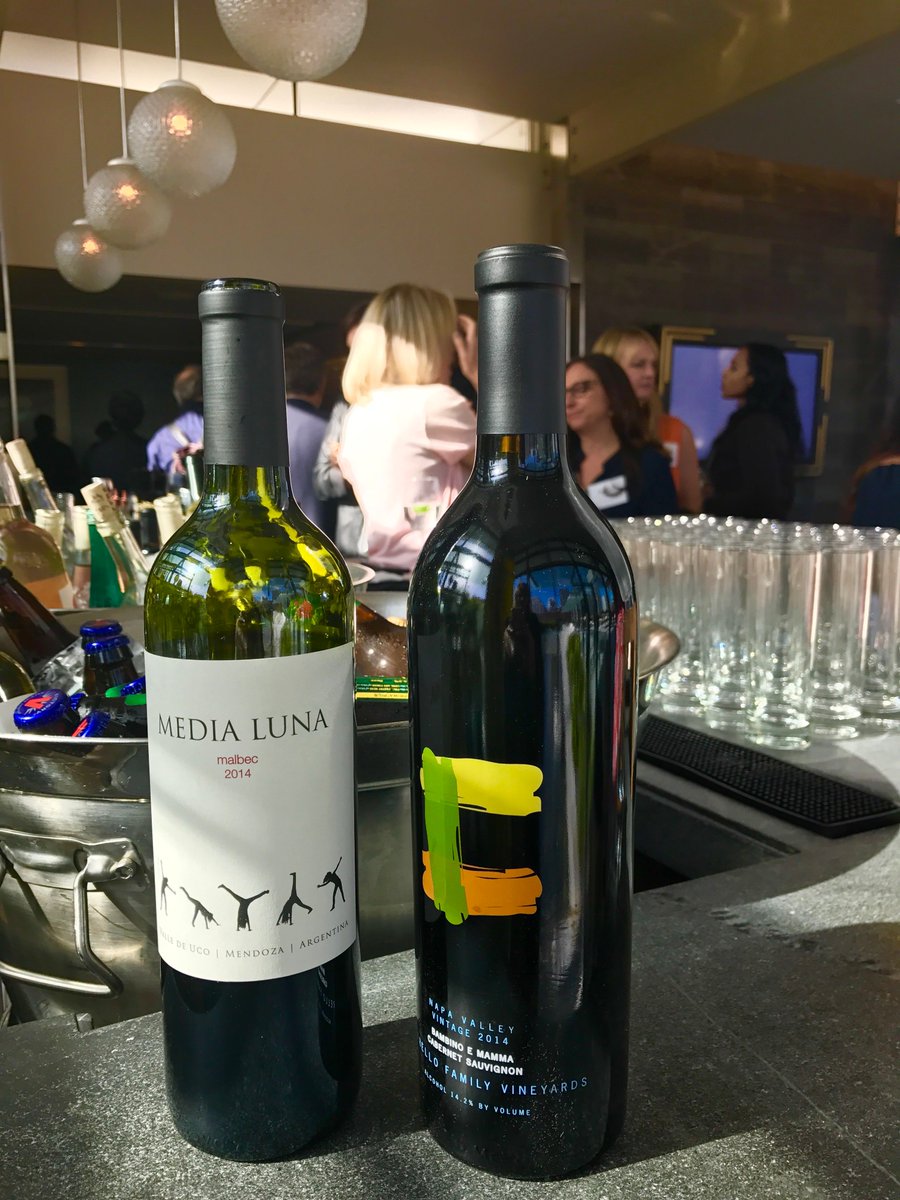barnraiser's tweet photo. Amazing night at #ShatterFund! Eileen & Nicole (w/ their wine @ChiarelloWine @MediaLunaWines) & the fearless @ShalKCollins. #WomenWhoShatter https://t.co/daMD0bFrWX