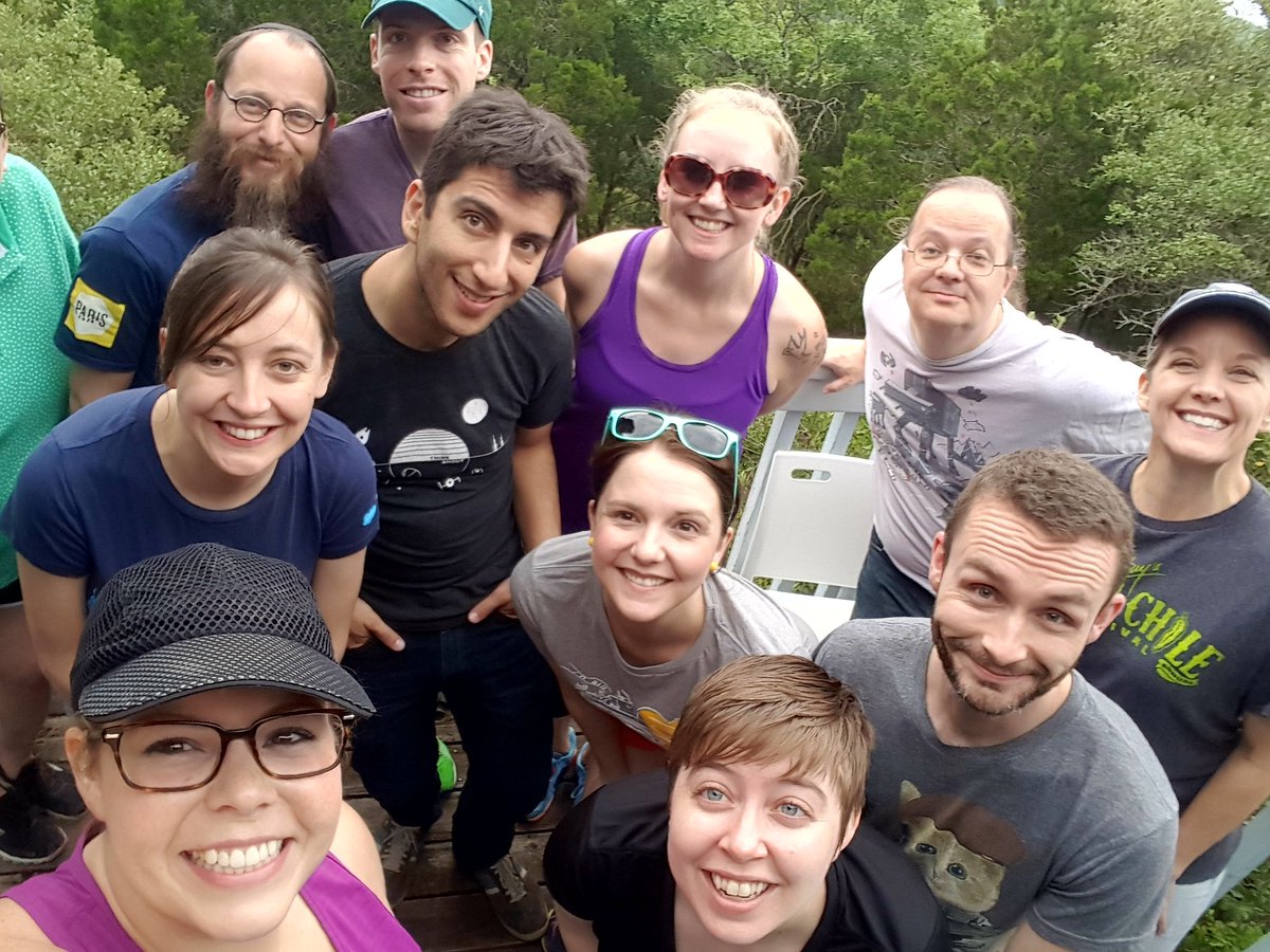kellpartners's tweet photo. Tackling a different type of #Trailhead this morning with the KELL services team.  #kellfie https://t.co/dvQDaLpVod