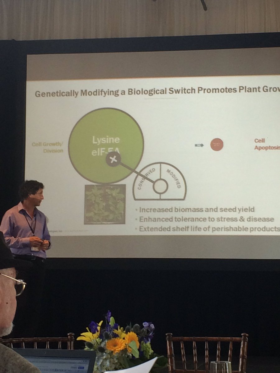 TheYieldLab's tweet photo. At #agbioshow hearing about Agribody Technologies from Jerry Feitelson @wormman53 https://t.co/jJQ7XC31wW