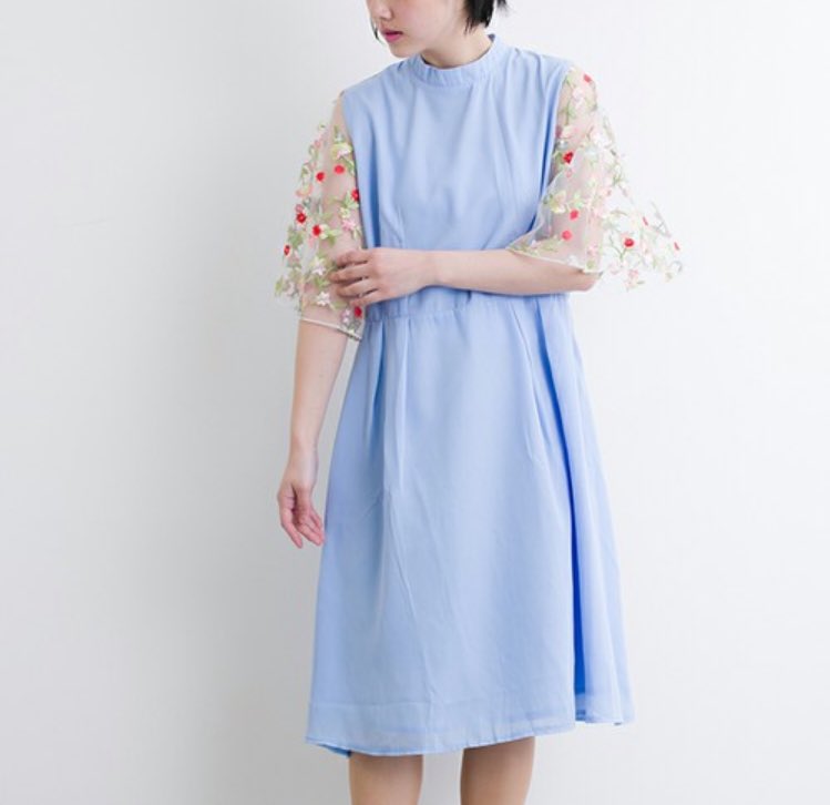 Shikaco S Wear Merlot Plus 花刺繍レーススリーブワンピース5949 From Seigura S Twitter 久保ユリカ 声優グランプリ 本日発売 Shikaco S Wear Merlot Plus 花刺繍レーススリーブワンピース5949 From Seigura S Twitter 久保ユリカ 声優グランプリ 本日発売