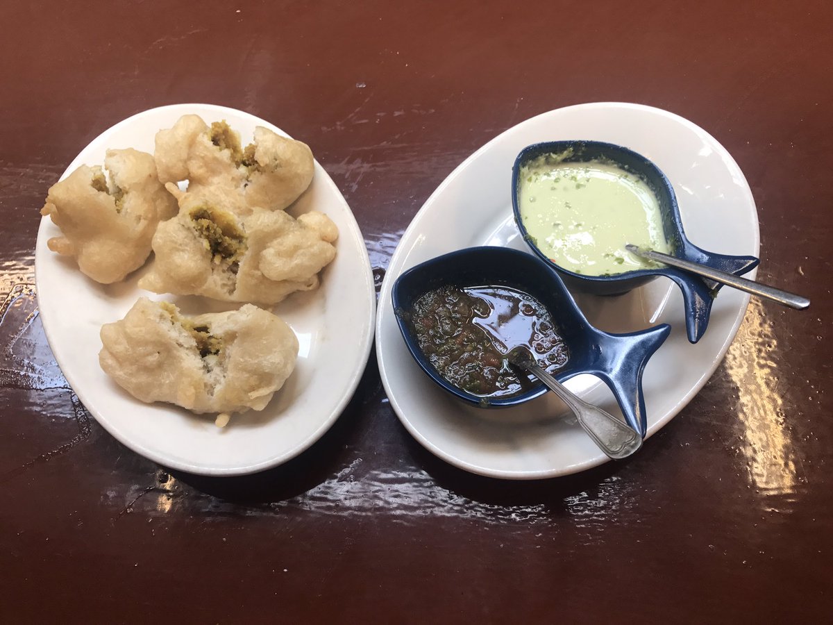 Delicious chana puri for lunch <a href="/mangerdesiles/">Manger des iles</a> in <a href="/TootingMarket/">Tooting Market</a> #Tooting