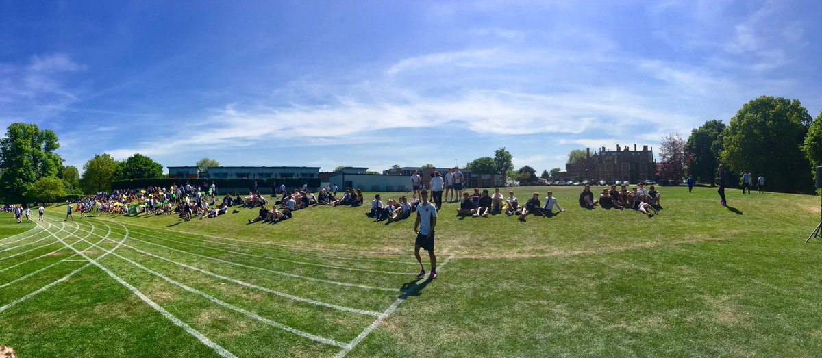 ReadingBlues's tweet photo. Sports Day in full swing #enjoyingthesunshine #RBCSHouseEvents https://t.co/1uVElrhG4f
