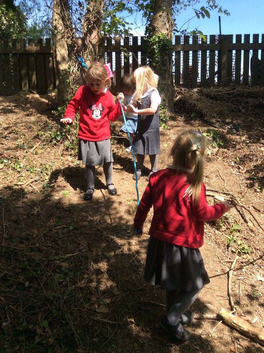 PenrynYrN's tweet photo. Thank you to @PenrynOutdoors for letting us join in the fun today. We had a lovely time exploring and managing risks. #eyfs #forestschool https://t.co/gSlSW4RCUH