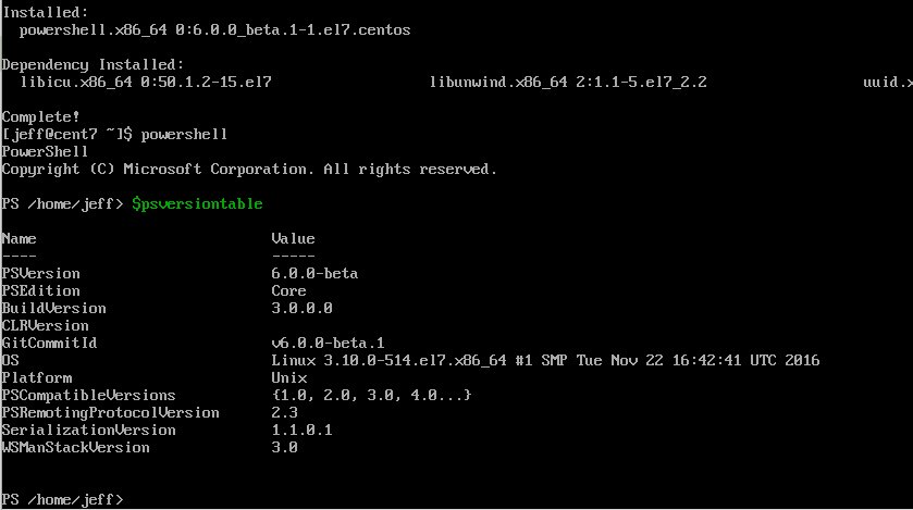 mderooij's tweet image. RT @JeffHicks: It lives!!! #PowerShell #PSLinux  <