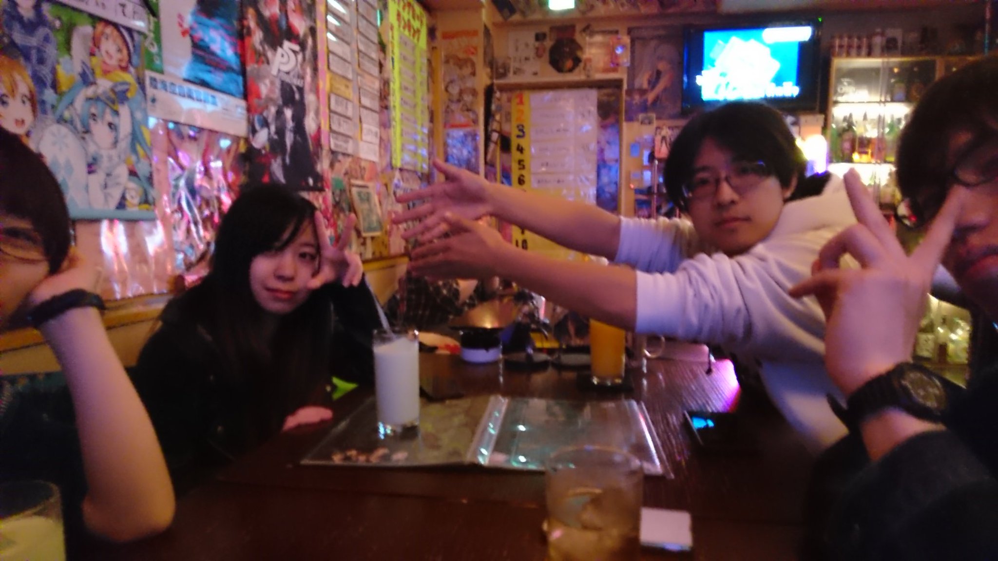 川口朋子 on Twitter "今日はニテンゴさんとアニソンバー・クォーターさんにoda"s mokkoの宣伝