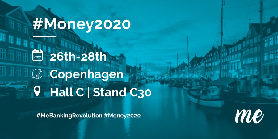 Me_banking_app's tweet photo. Join us in #Money2020, to learn more about #digitalonboarding &amp; #userauthentication https://t.co/5ZgPkrFp77 #MeBankingRevolution https://t.co/P3SogV3H2q