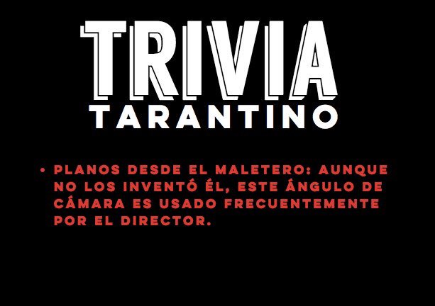 TarantinoFANSUP's tweet photo. ¿Sabías qué? https://t.co/m2pombYNKO