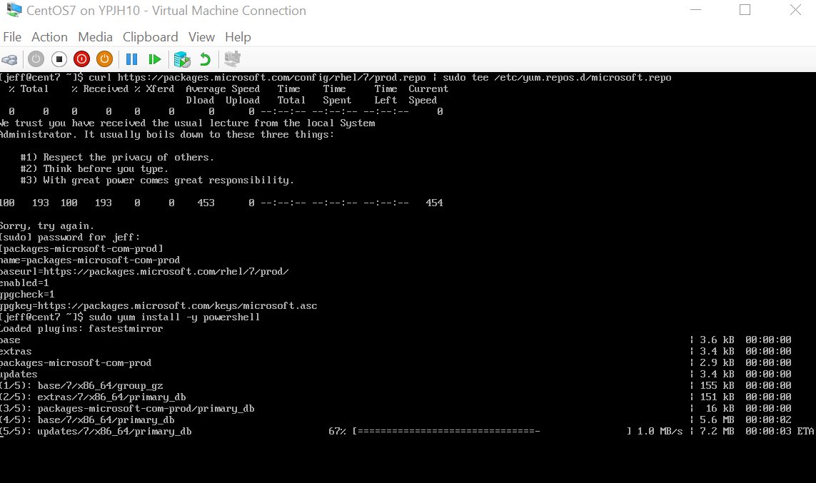 JeffHicks's tweet image. Installing #PowerShell open source beta. Thank you @nocentino #PSLinux