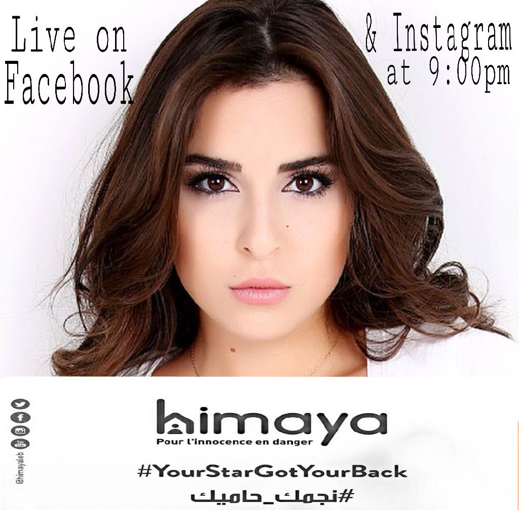 mayawsabeh's tweet photo. It's tonight !!!! @saraabikanaan @bakhosyabdo @himayaleb #YourStarGotYourBack #نجمك_حاميك #PreventChildAbuse #Change4Children https://t.co/yDKVyKDdrY