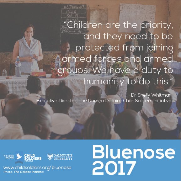 DallaireInst's tweet photo. Help to make children a priority, by fundraising or donating to our #UltimateFocus in #BlueNose2017 https://t.co/8oQj13lLn0 https://t.co/0nhRLAL5Fy
